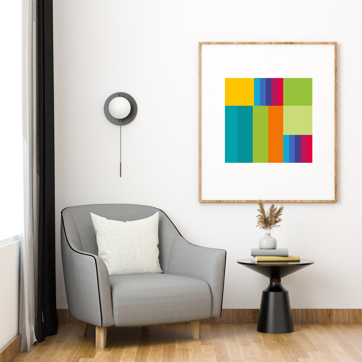 Kind (Colors to Live By) Modern Minimalist Giclée Wall Art Print