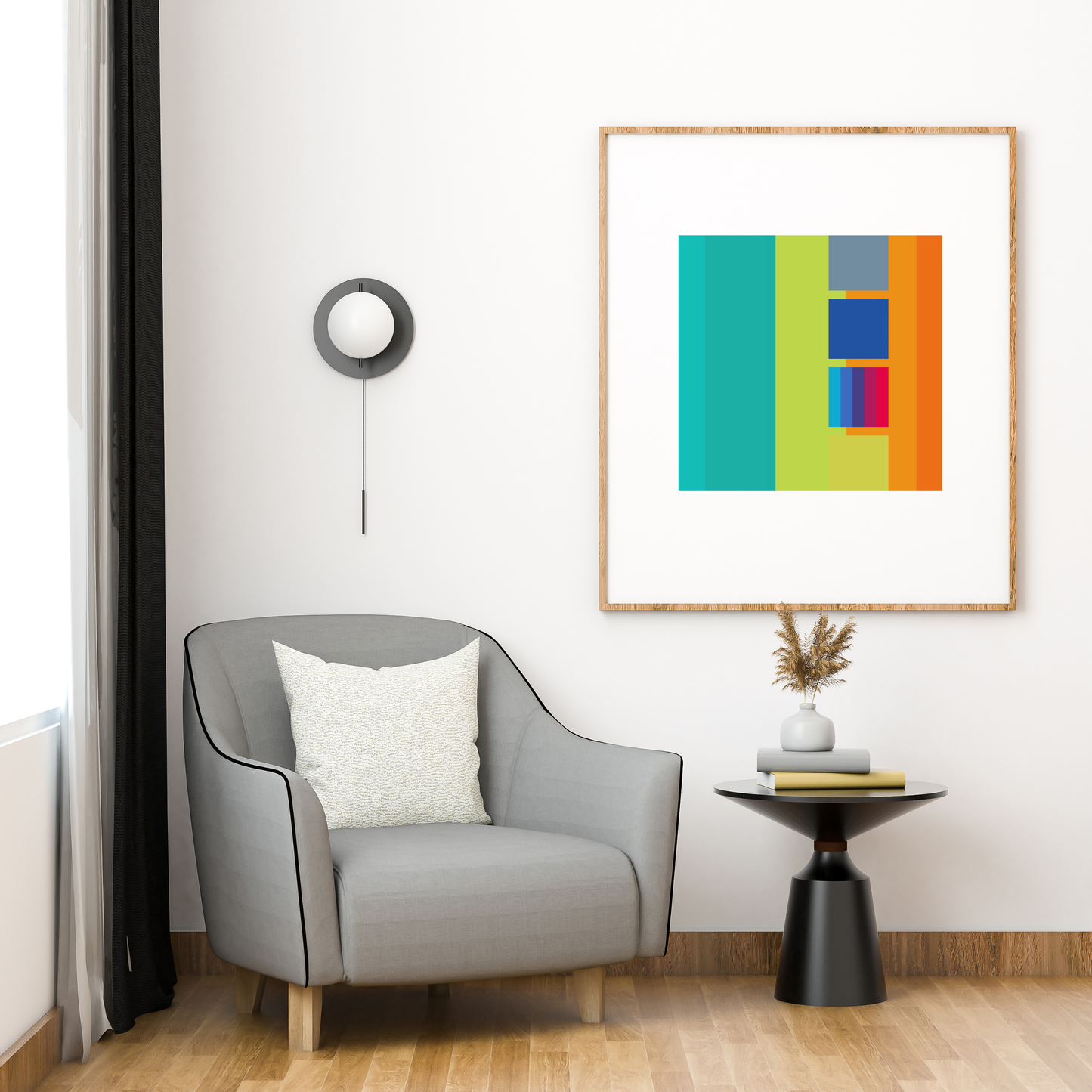 Hope (Colors to Live By) Modern Minimalist Giclée Wall Art Print