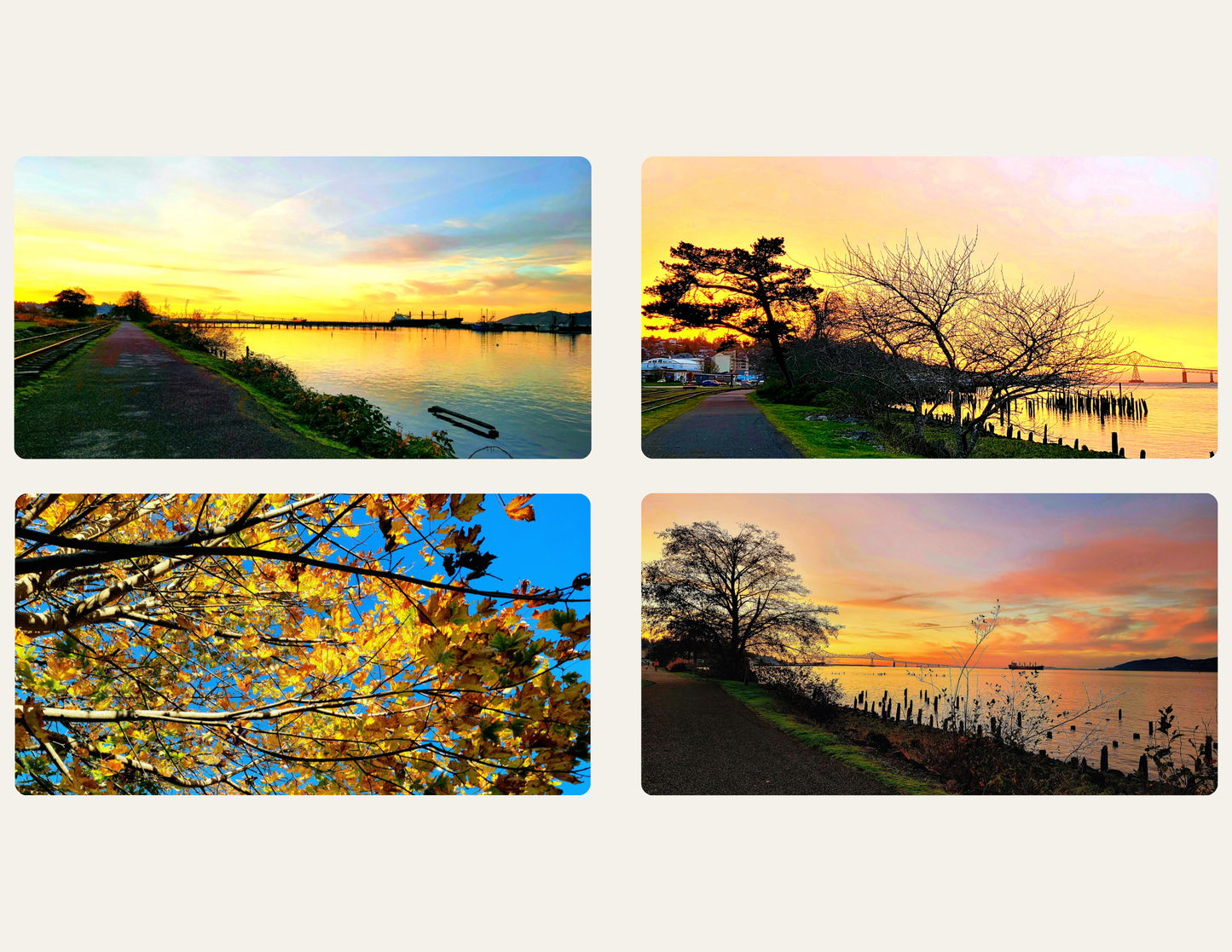 Journey on the Astoria Riverwalk Photography 2026 Wall Calendar (US & CA)